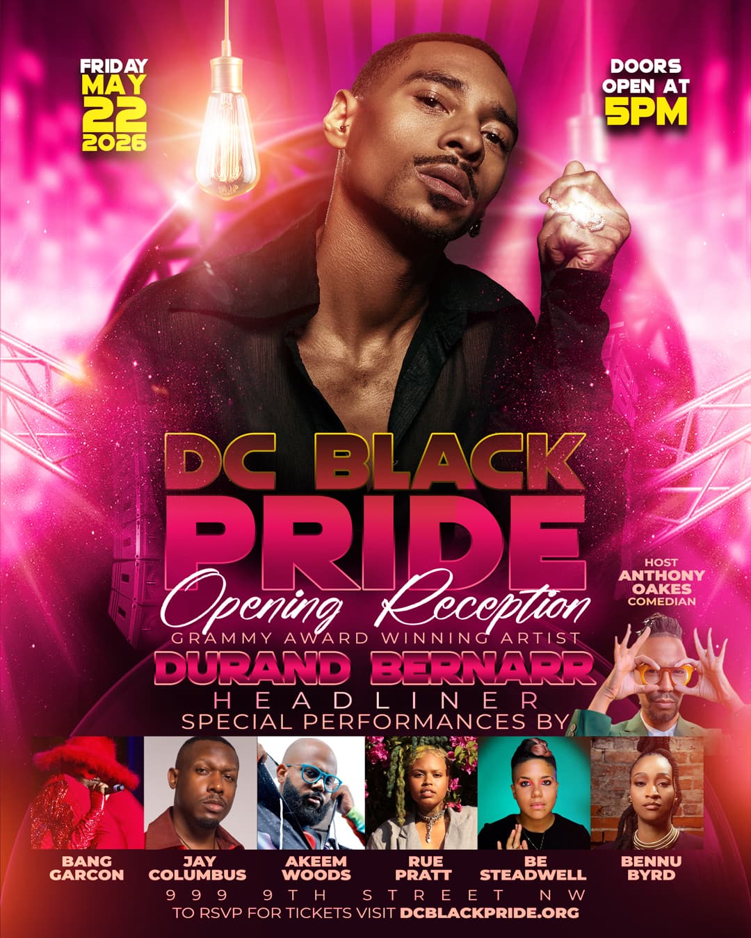 DC Black Pride 2026 official poster