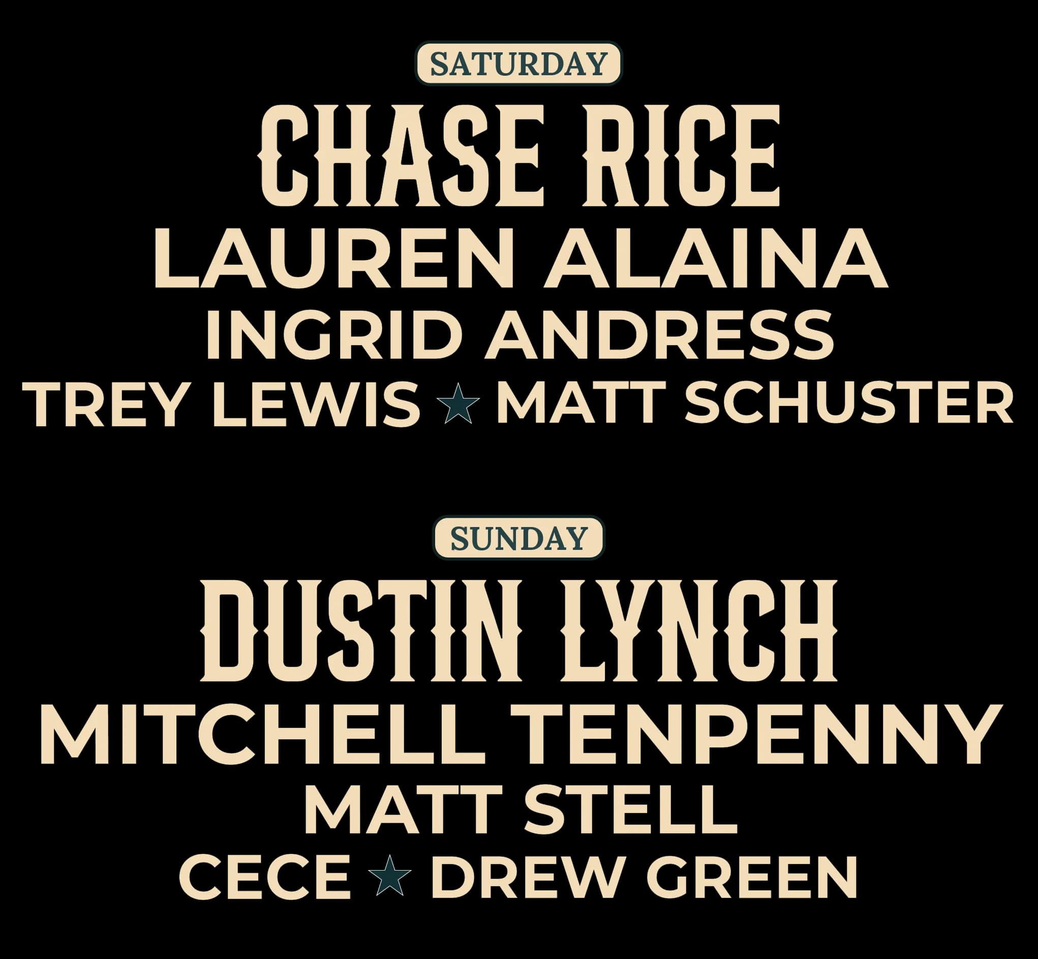 Drifters Music Festival 2026 official poster