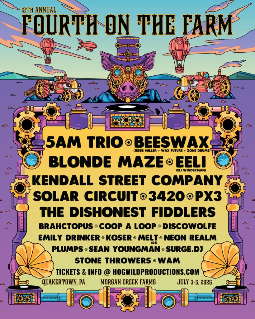 Fourth on the Farm 2026 official poster