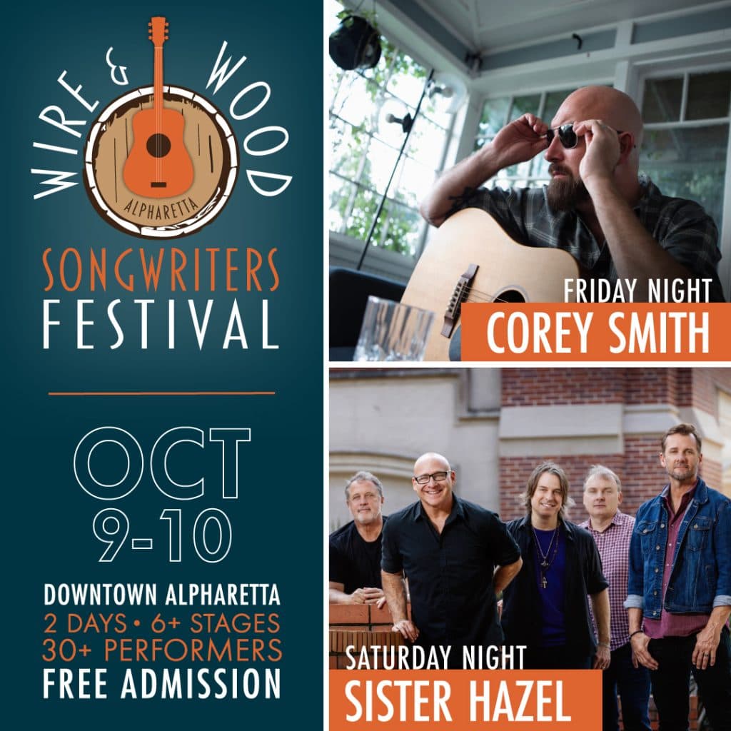 Wire & Wood Songwriters Festival 2026 official poster