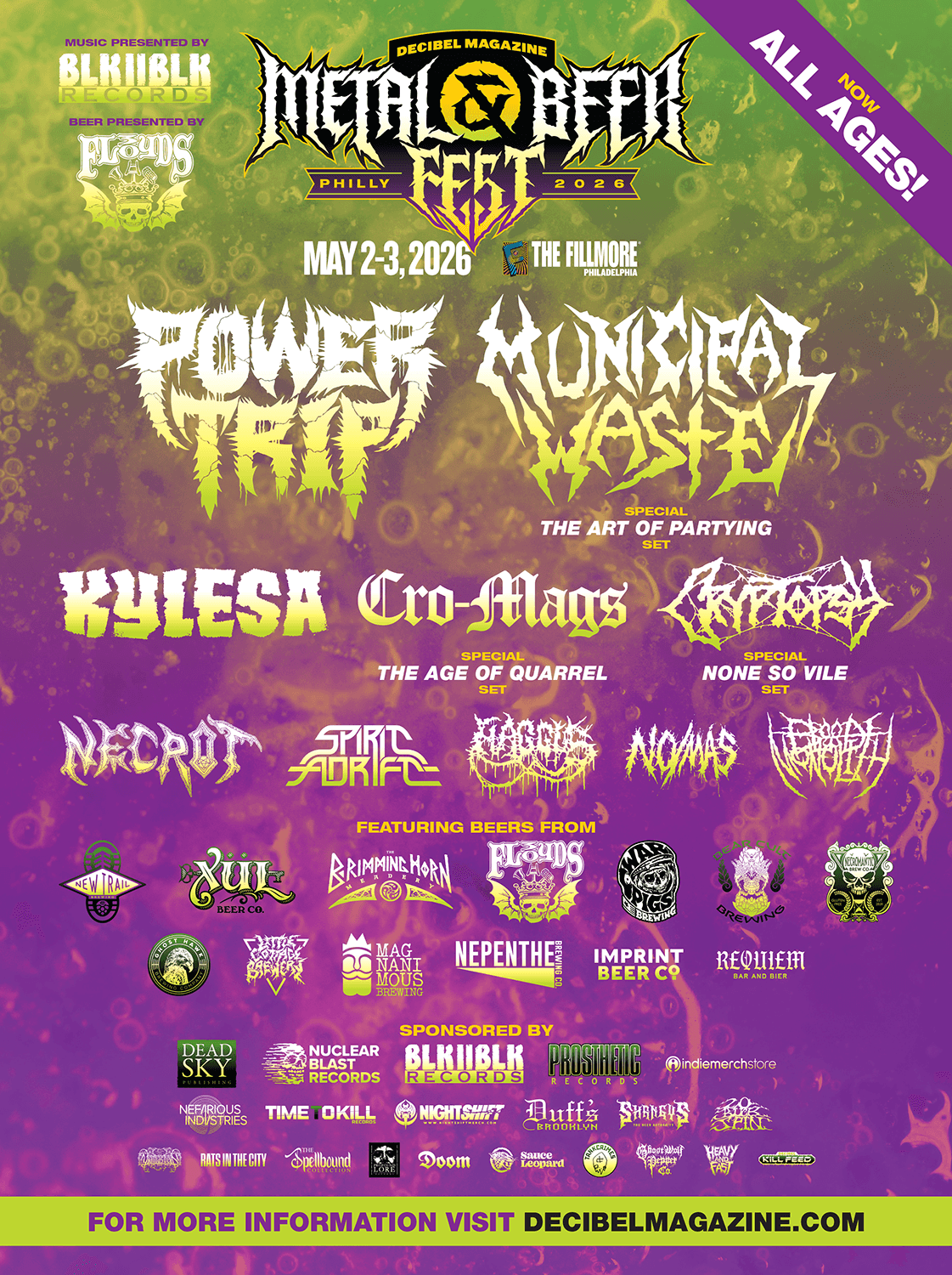 Decibel Magazine Metal & Beer Fest: Philadelphia