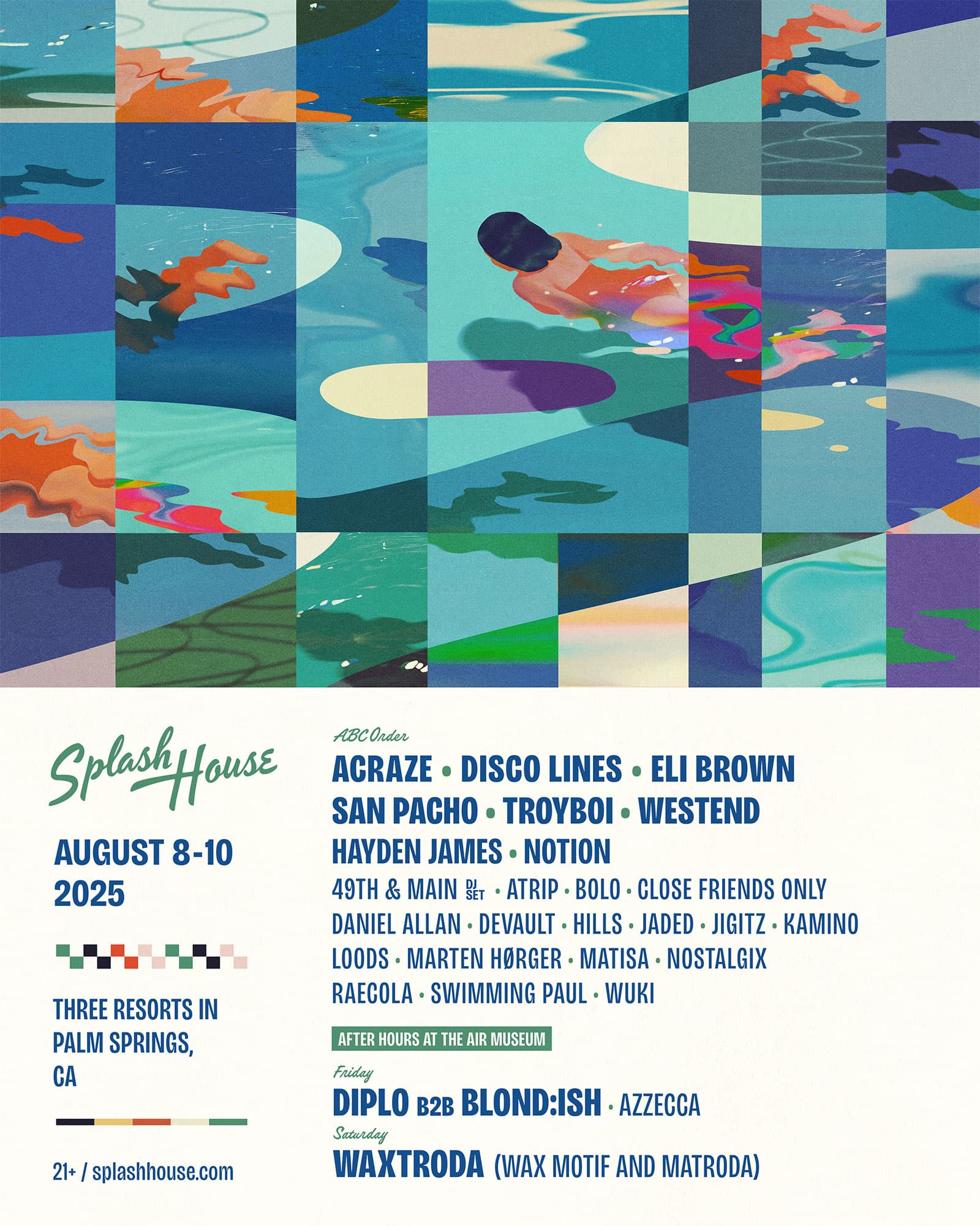 Splash House 2026 official poster