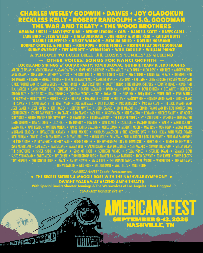 Americanafest 2026 official poster