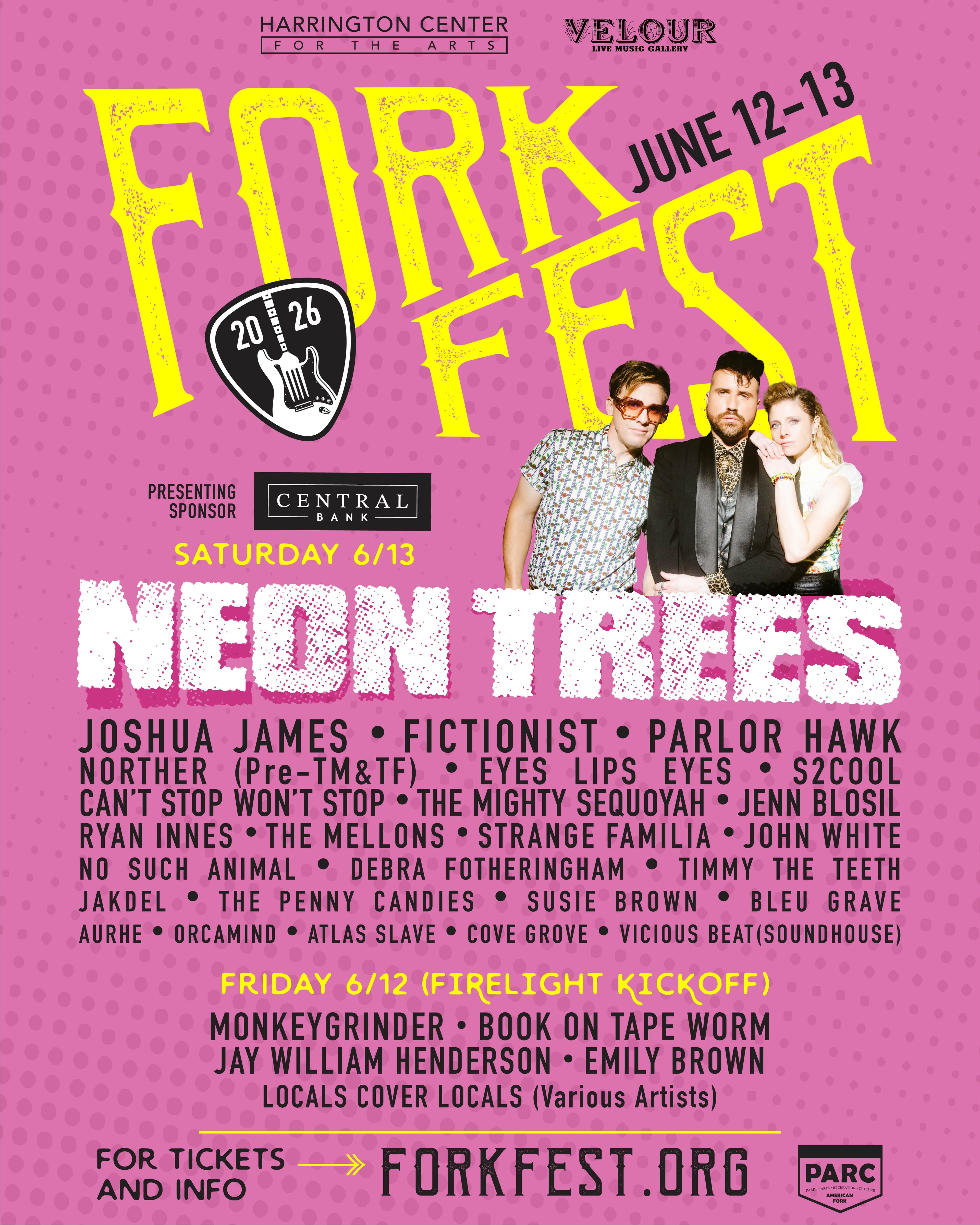 Fork Fest 2026 official poster