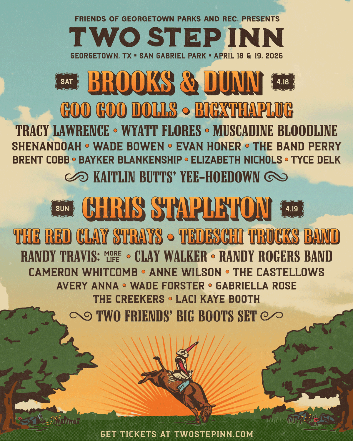 Two Step Inn 2026 official poster