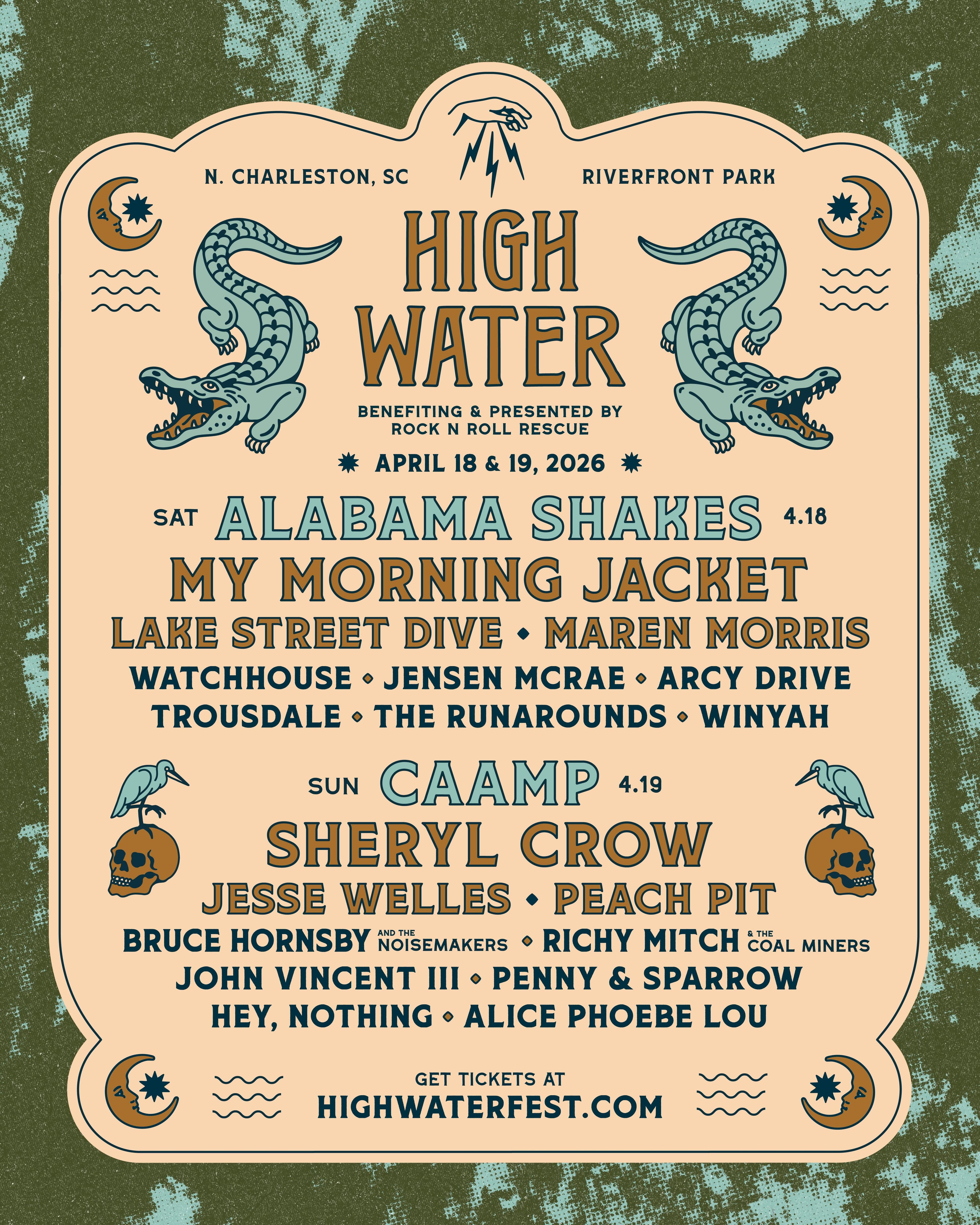 High Water Festival 2026 official poster