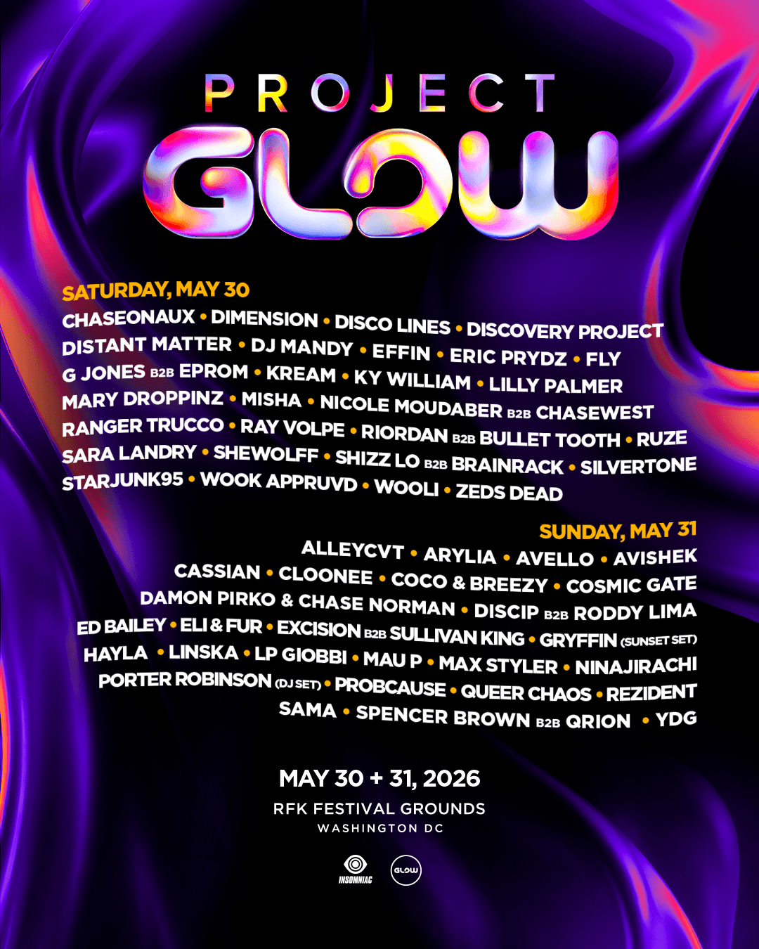 Project GLOW 2026 official poster
