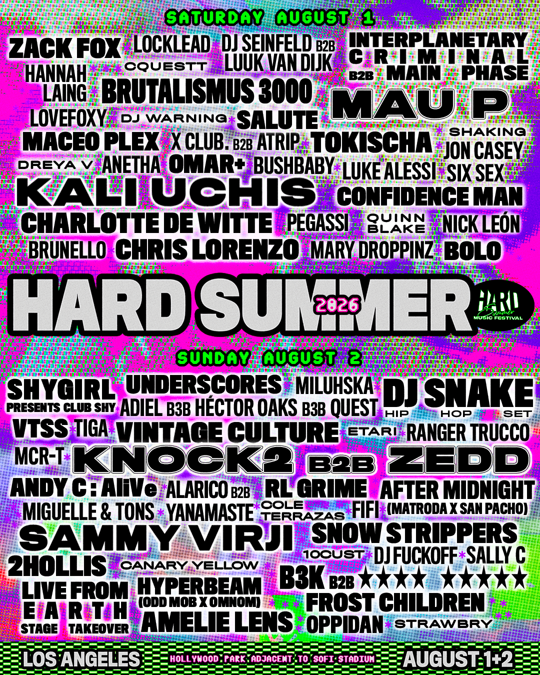 HARD Summer 2026 official poster