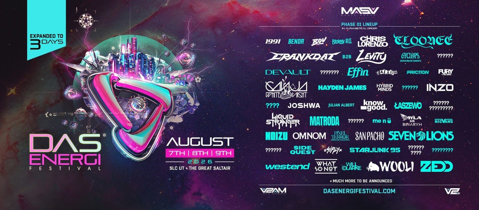 Das Energi Festival 2026 official poster