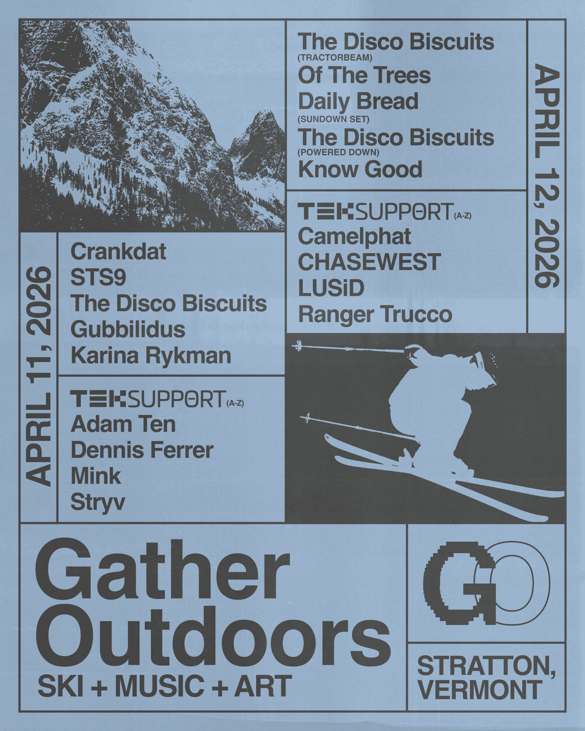 Gather Outdoors 2026 official poster