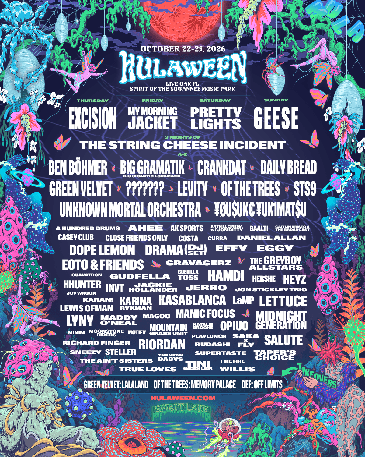 Hulaween 2026 official poster