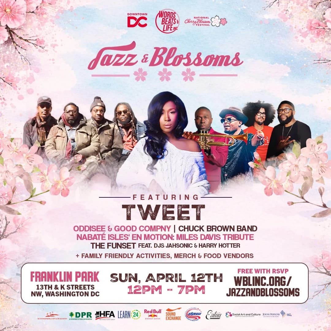 Jazz & Blossoms 2026 2026 official poster