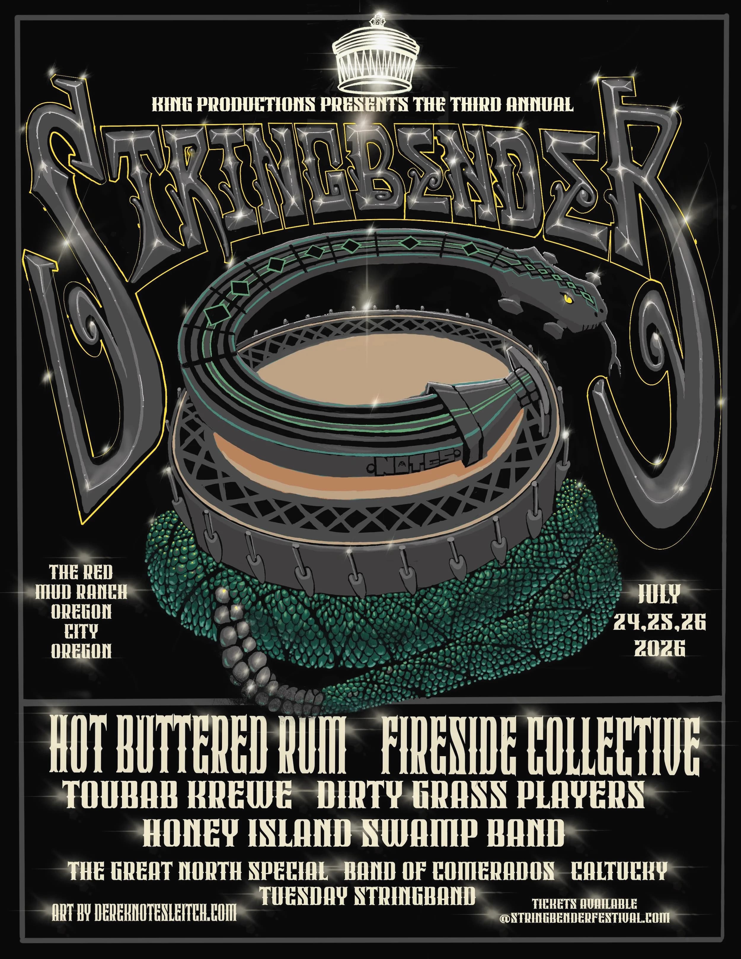 StringBender Festival 2026 official poster