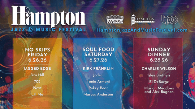 Hampton Jazz & Music Festival 2026 official poster