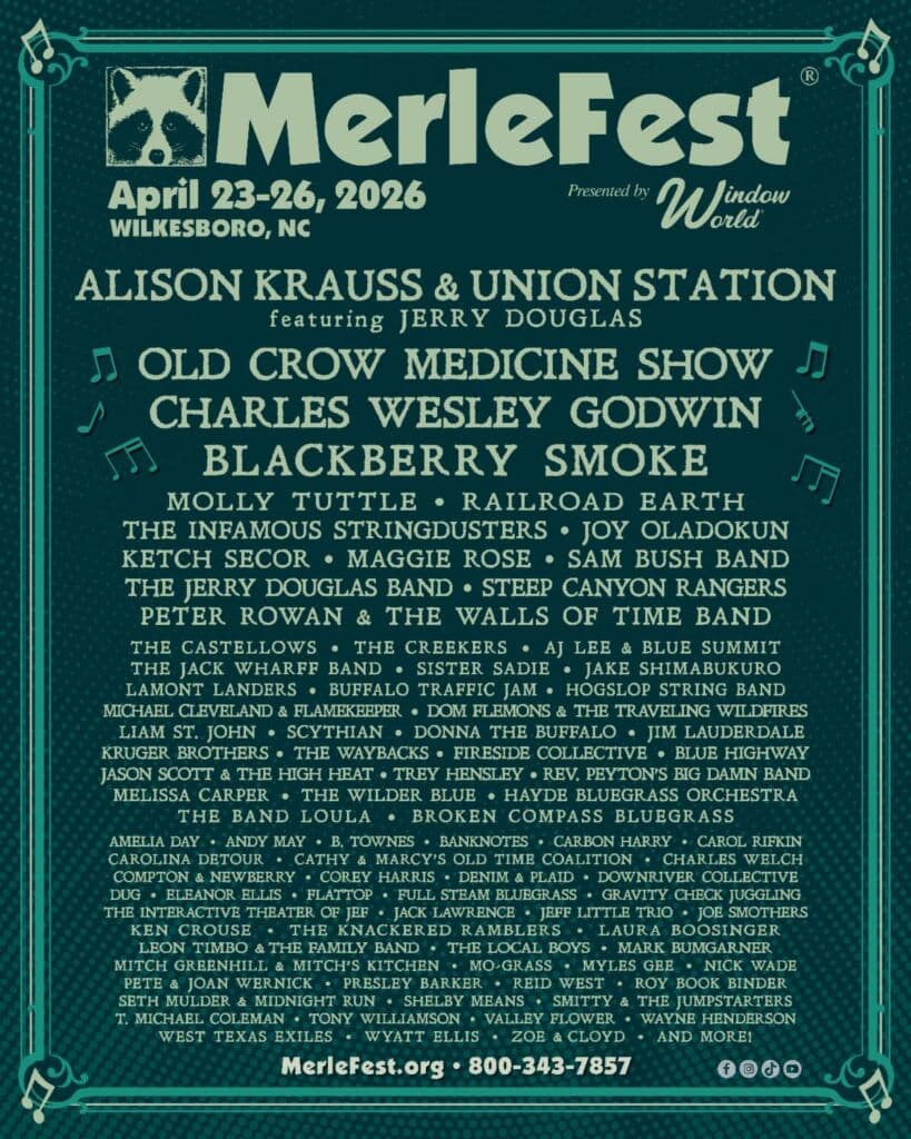 MerleFest 2026 official poster
