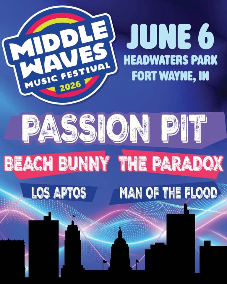 Middle Waves Music Festival 2026 official poster