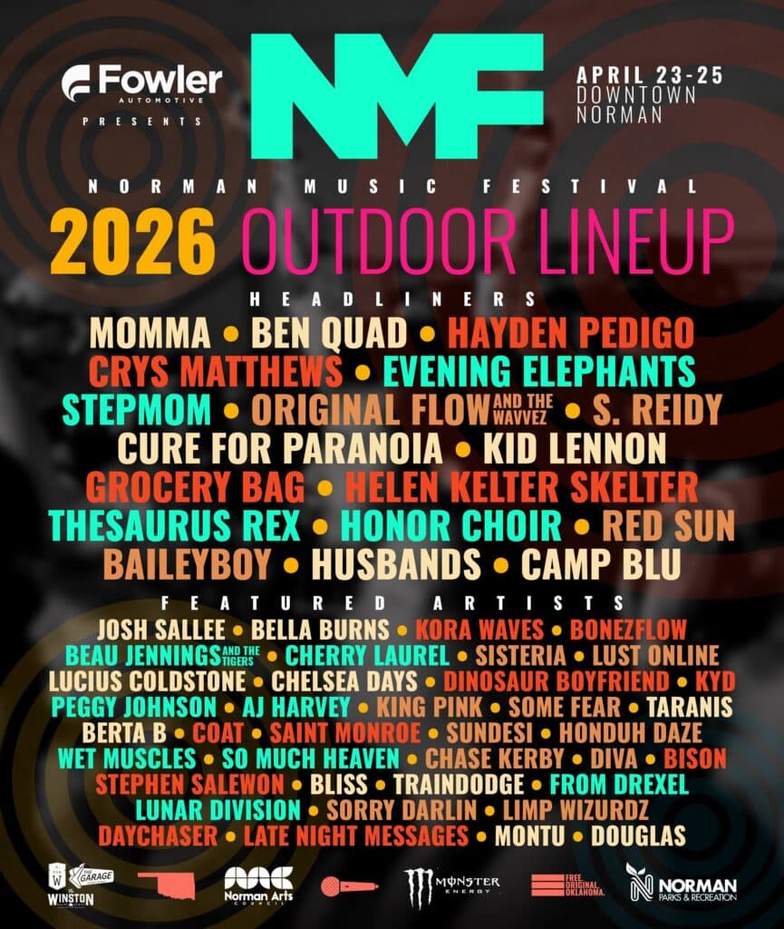Norman Music Festival 2026 official poster