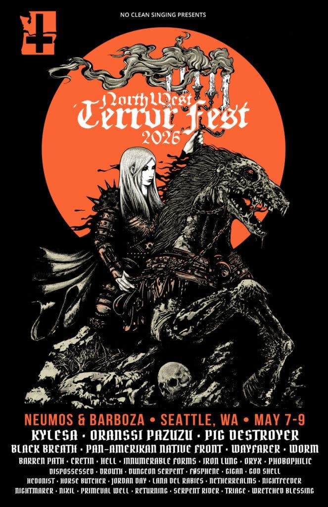 Northwest Terror Fest 2026 official poster