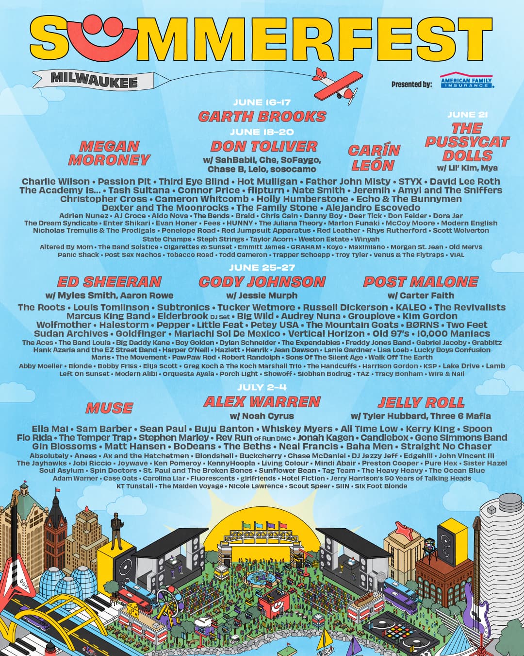 Summerfest 2026 official poster