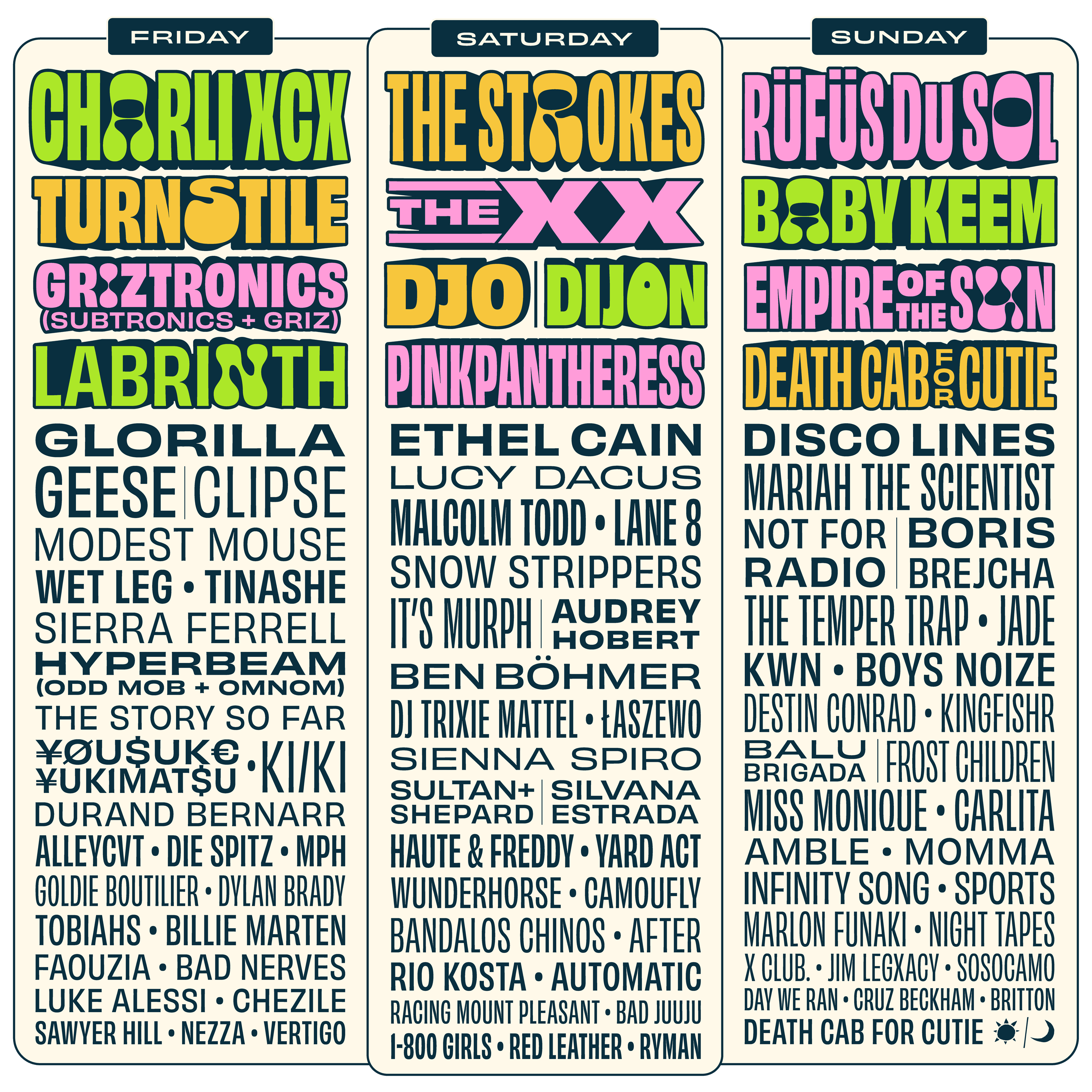 Outside Lands 2026 official poster