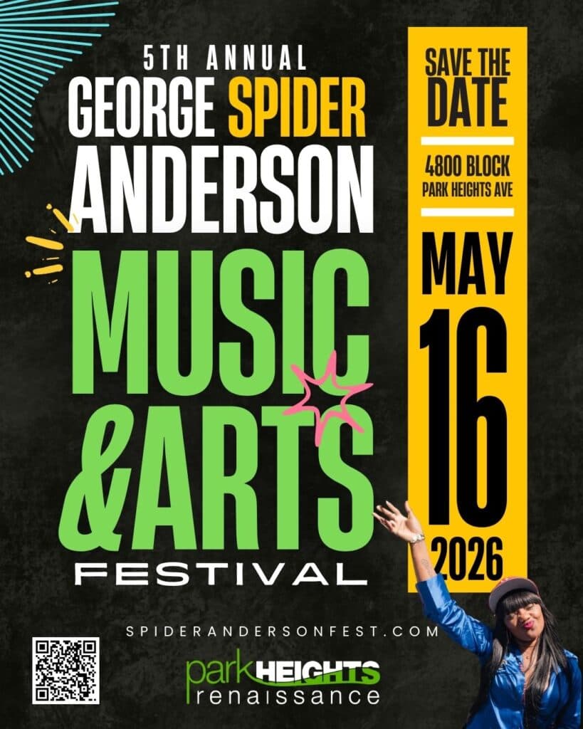 George Spider Anderson Music and Arts Festival 2026 official poster