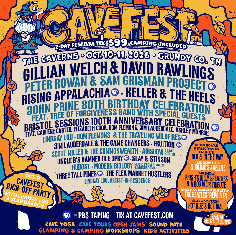 CaveFest 2026 official poster