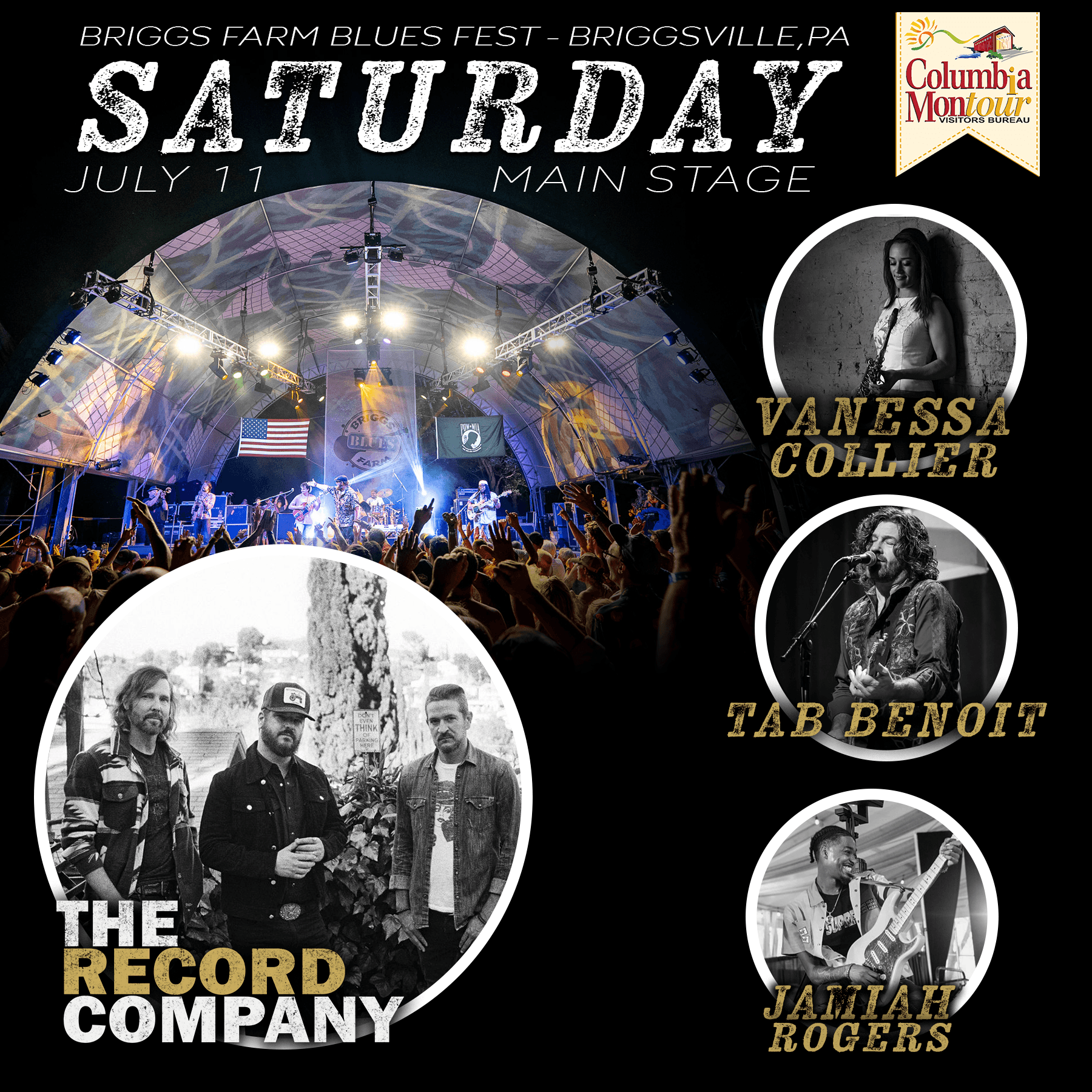 Briggs Farm Blues Festival 2026 official poster