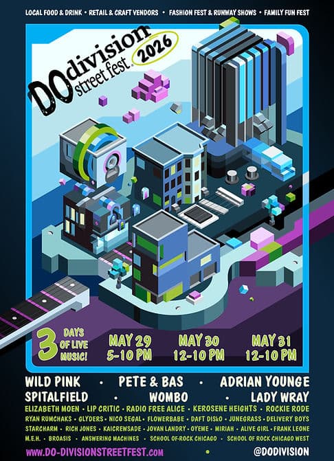 Do Division Street Fest 2026 official poster