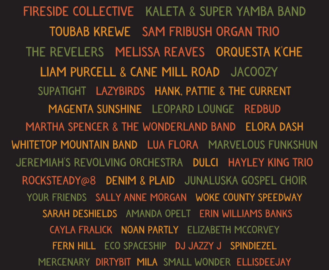 Boonerang Music and Arts Festival 2026 official poster