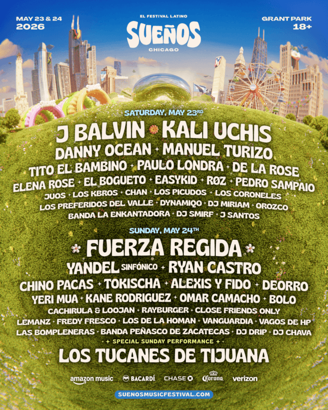 Sueños Music Festival 2026 official poster