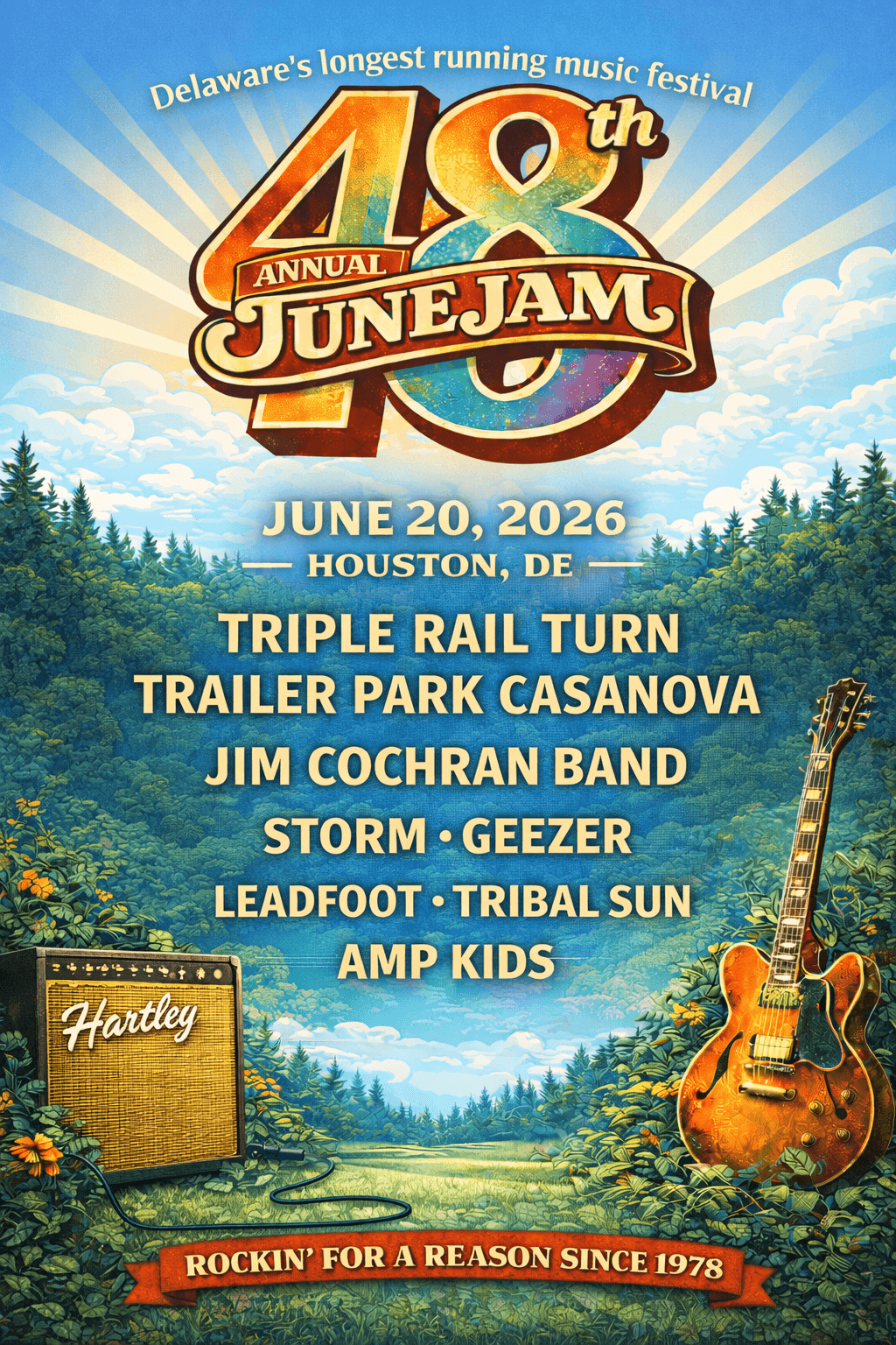 June Jam 2026 official poster