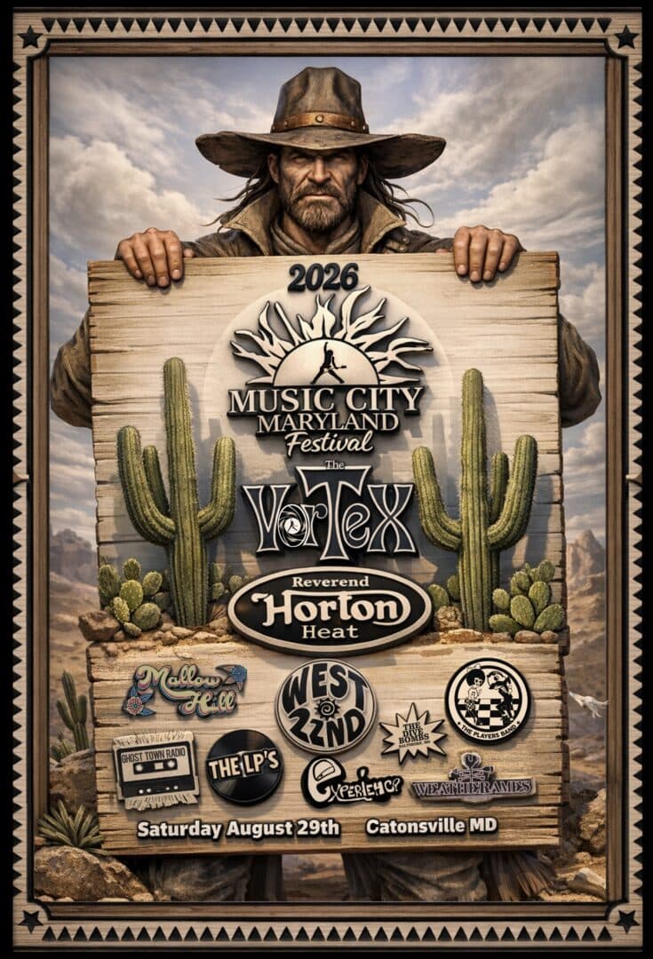 Music City Maryland Festival 2026 official poster