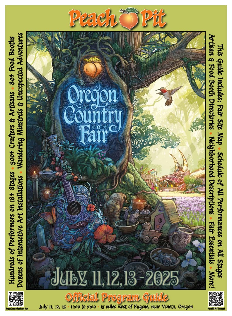 Oregon Country Fair 2026 official poster