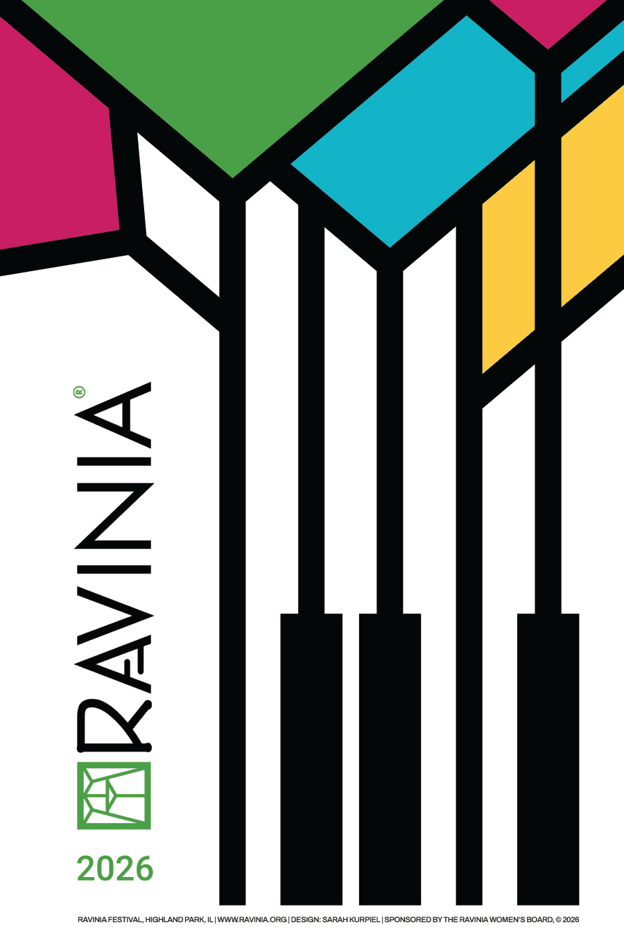 Ravinia Festival 2026 official poster