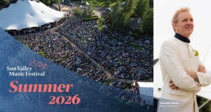 Sun Valley Music Festival 2026 official poster